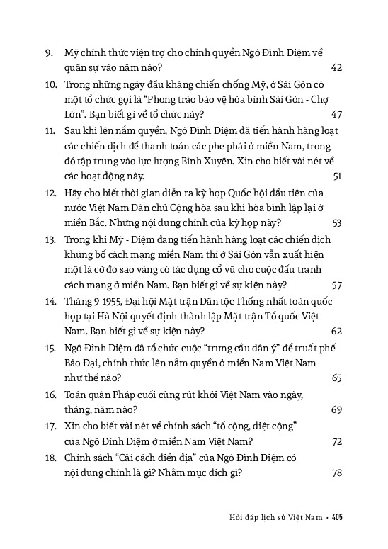 Bộ Hỏi Đáp Lịch Sử Việt Nam - Tập 8 - Cuộc Kháng Chiến Chống Mỹ Cứu Nước (1954-1965) - Ảnh 13