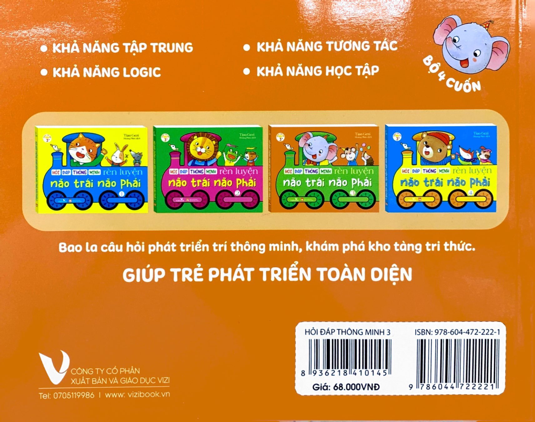 bộ hỏi đáp thông minh - rèn luyện não trái não phải - tập 3 - Ảnh 6