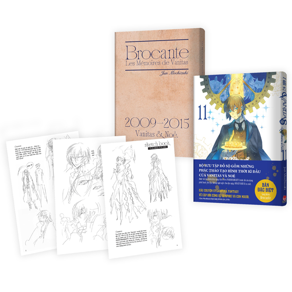 Bộ Hồi Kí Vanitas - Tập 11 - Bản Đặc Biệt - Tặng Kèm Obi + Brocante