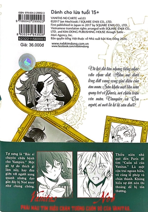 bộ hồi kí vanitas - tập 3 (tái bản) - Ảnh 7