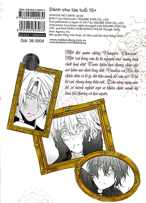 bộ hồi kí vanitas - tập 4 (tái bản) - Ảnh 6