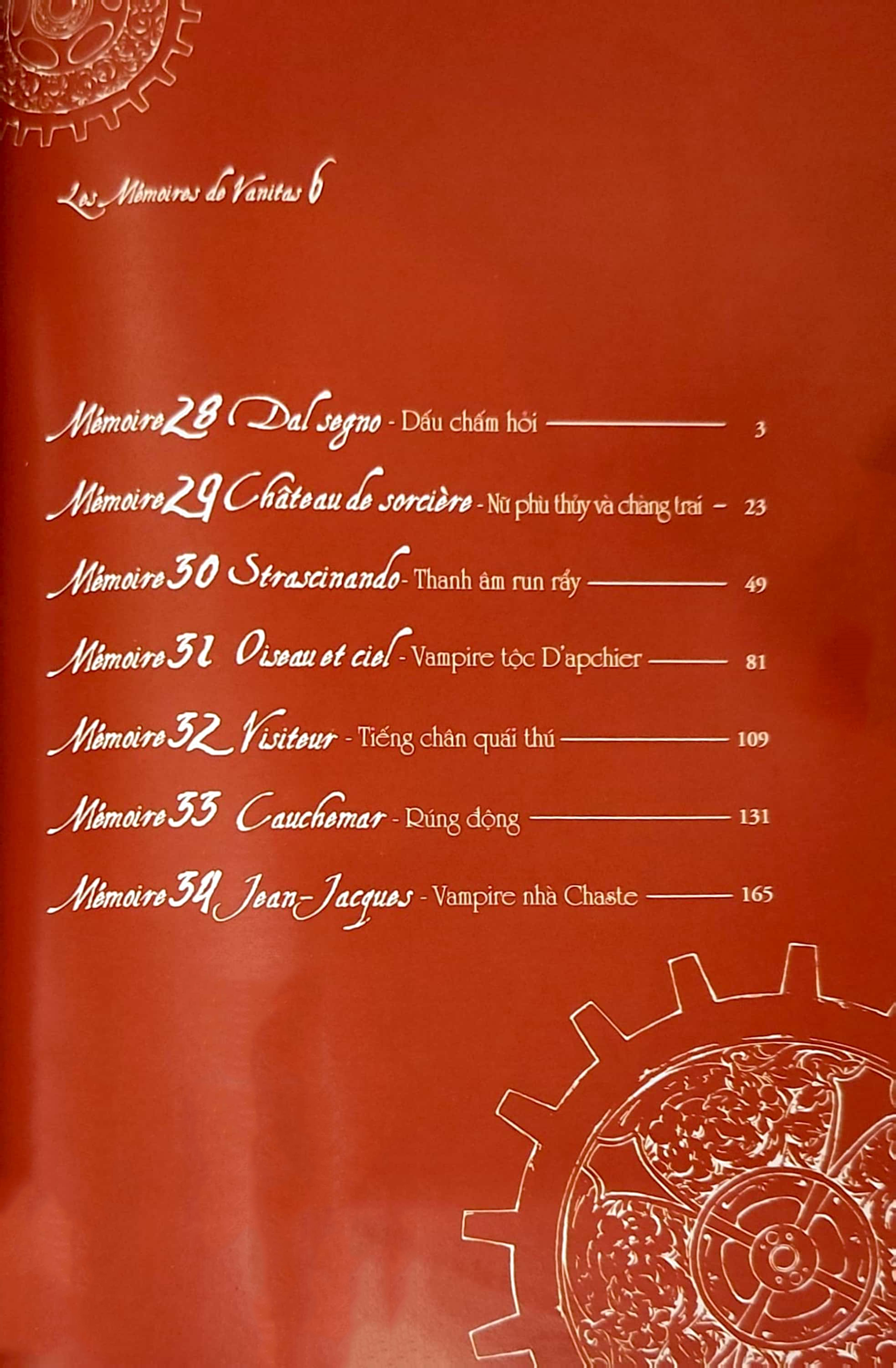 bộ hồi kí vanitas - tập 6 (tái bản) - Ảnh 3