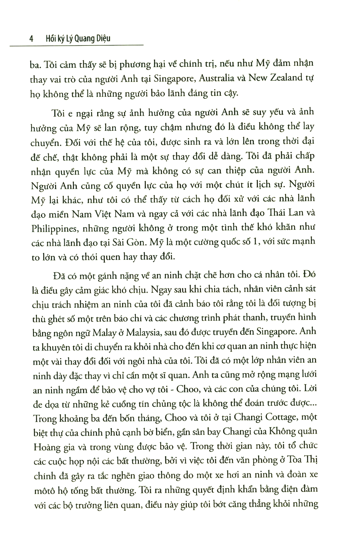 bộ hồi ký lý quang diệu - tập 2: từ thế giới thứ ba vươn lên thứ nhất (tái bản 2023) - Ảnh 4