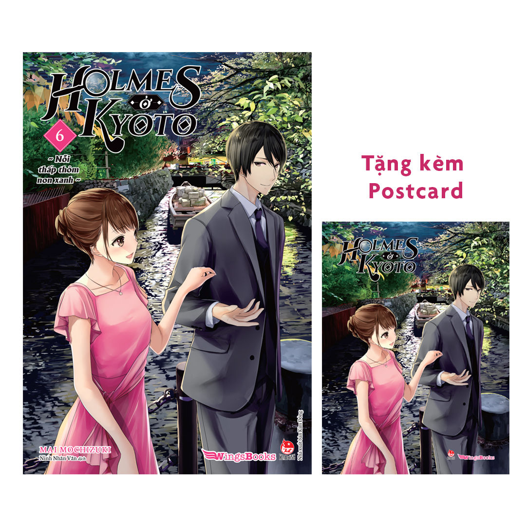 bộ holmes ở kyoto - tập 6 - tặng kèm postcard - Ảnh 3