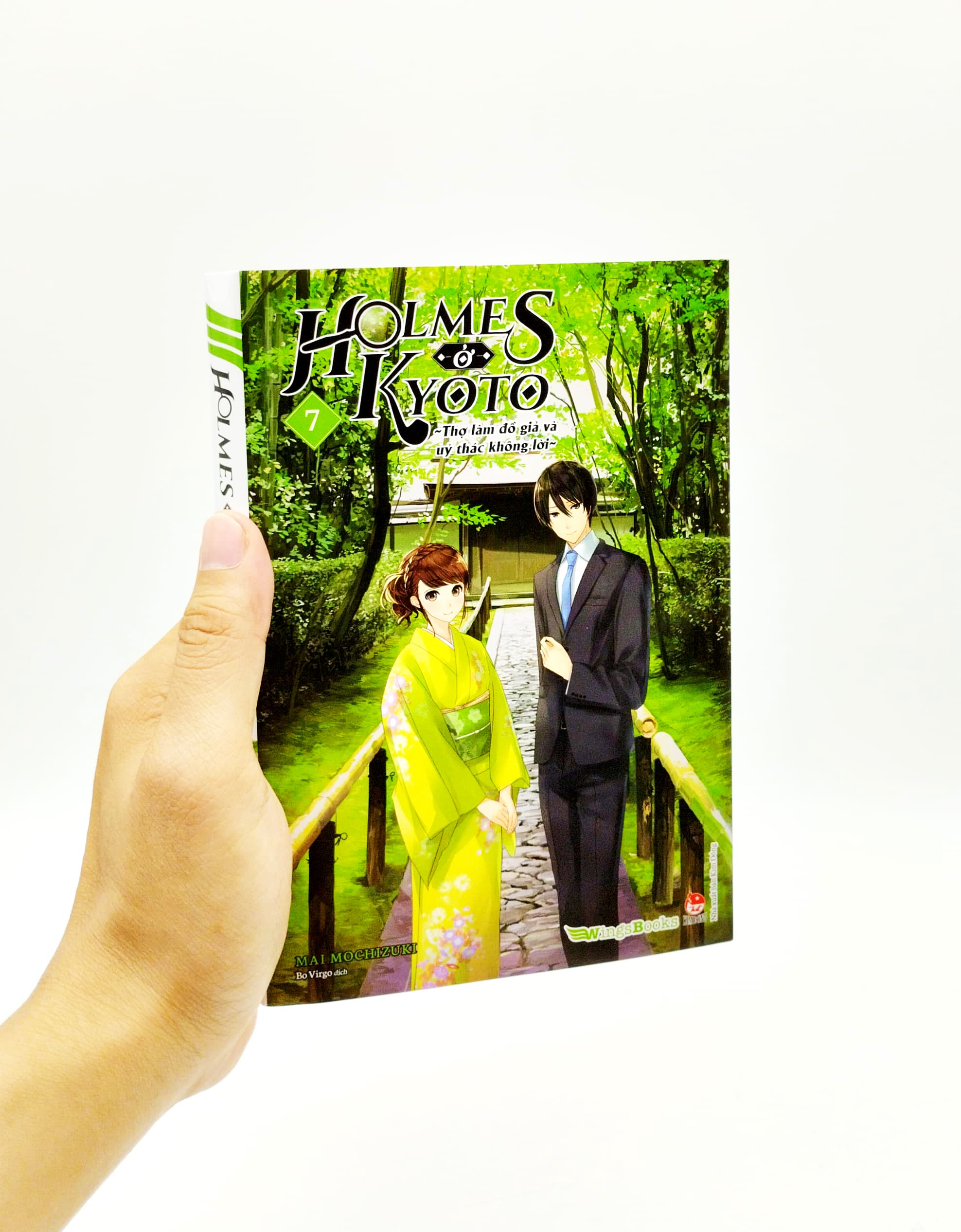 bộ holmes ở kyoto - tập 7 - tặng kèm postcard - Ảnh 8