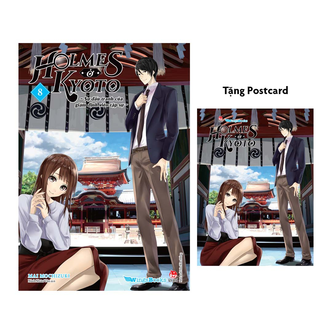 bộ holmes ở kyoto - tập 8 - tặng kèm postcard - Ảnh 4