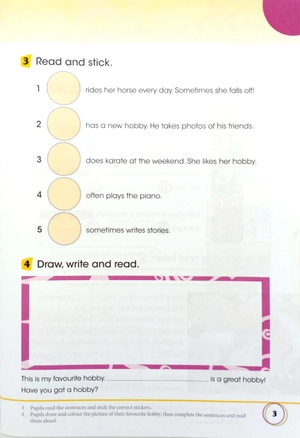 bộ hopscotch 3: activity book with audio cd - Ảnh 5