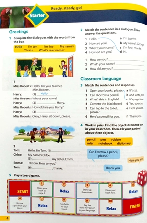 bộ hopscotch 4: activity book with audio cd - Ảnh 4