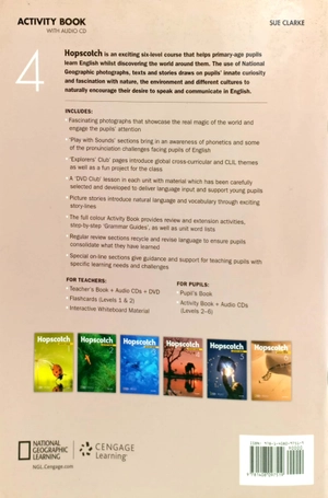 bộ hopscotch 4: activity book with audio cd - Ảnh 9