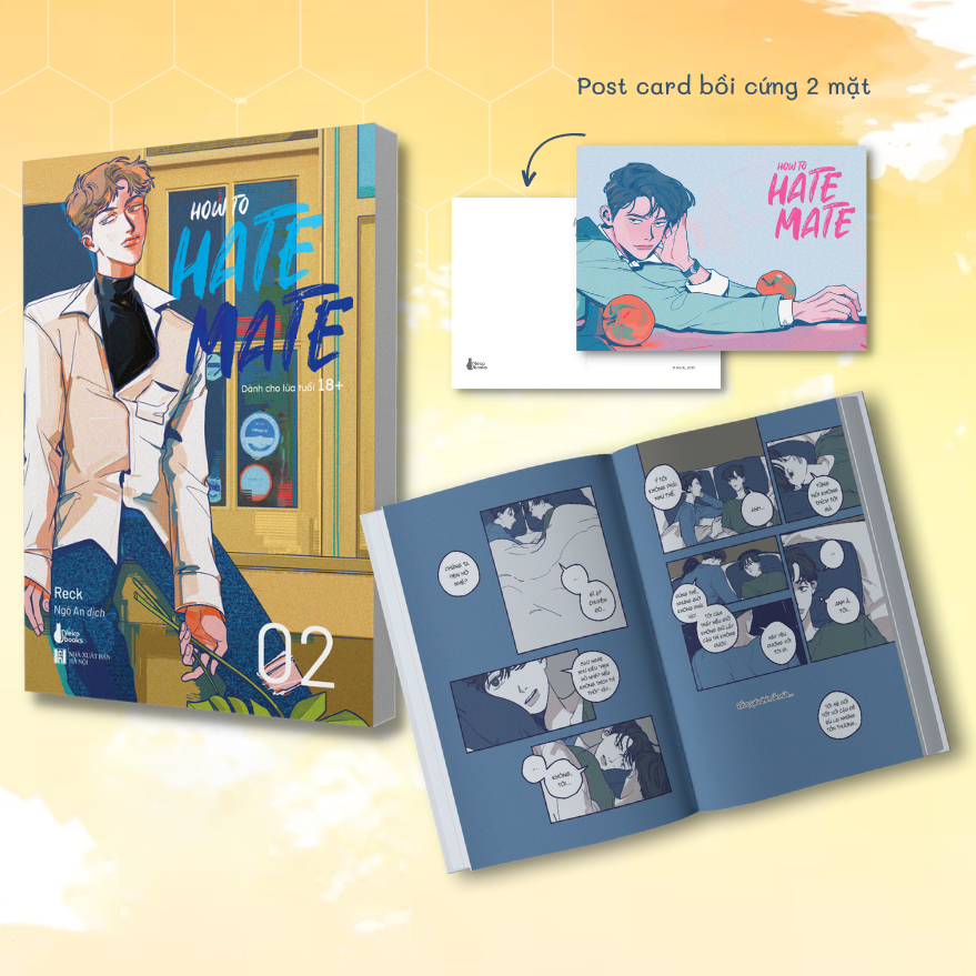 bộ how to hate mate - tập 2 - tặng kèm postcard - Ảnh 2