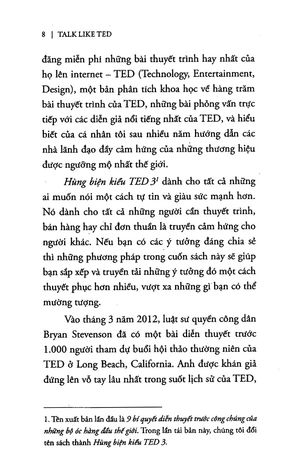 bộ hùng biện kiểu ted 3 - 9 bí quyết diễn thuyết trước công chúng của những bộ óc hàng đầu thế giới (tái bản 2023) - Ảnh 5