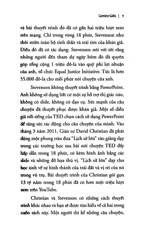 bộ hùng biện kiểu ted 3 - 9 bí quyết diễn thuyết trước công chúng của những bộ óc hàng đầu thế giới (tái bản 2023) - Ảnh 6