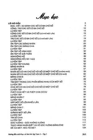 bộ hướng dẫn cách học và làm bài tập toán lớp 3 - tập 1 (tái bản 2016) - Ảnh 3