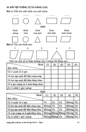 bộ hướng dẫn cách học và làm bài tập toán lớp 4 (tập 2) - Ảnh 10