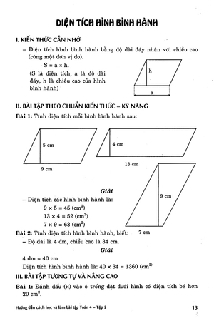bộ hướng dẫn cách học và làm bài tập toán lớp 4 (tập 2) - Ảnh 12
