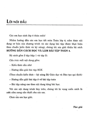 bộ hướng dẫn cách học và làm bài tập toán lớp 4 (tập 2) - Ảnh 3