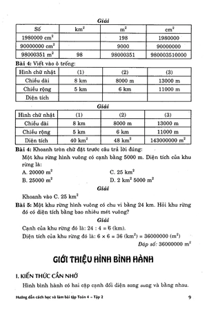 bộ hướng dẫn cách học và làm bài tập toán lớp 4 (tập 2) - Ảnh 8