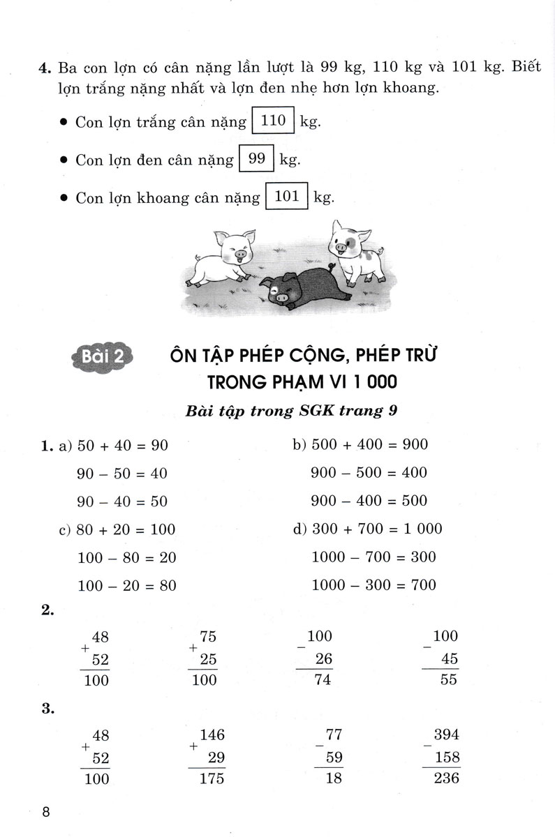 Bộ
						
										
										Hướng Dẫn Giải Bài Tập Toán 3 - Tập 1 (Kết Nối) - Ảnh 8