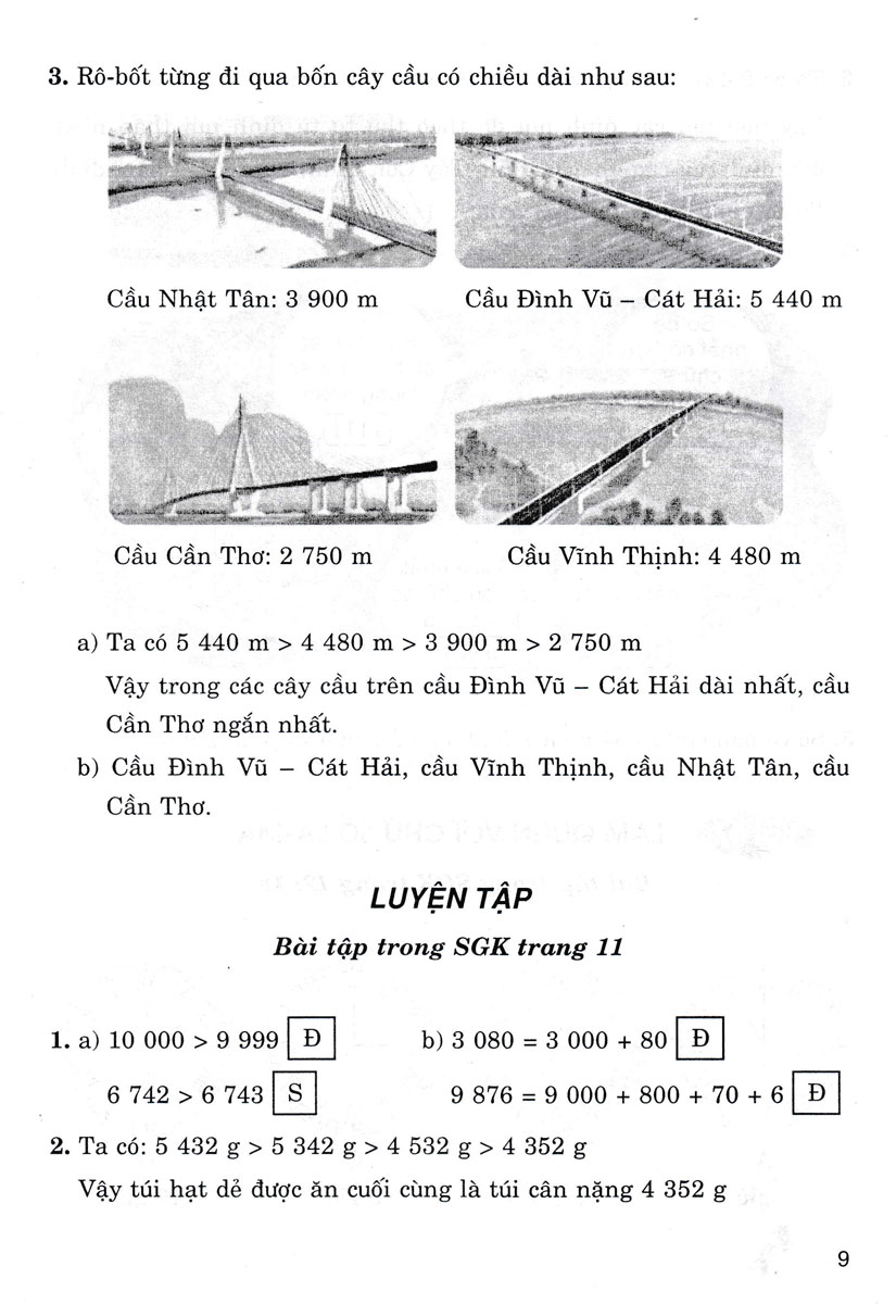 Bộ
						
										
										Hướng Dẫn Giải Bài Tập Toán 3 - Tập 2 (Kết Nối) - Ảnh 9