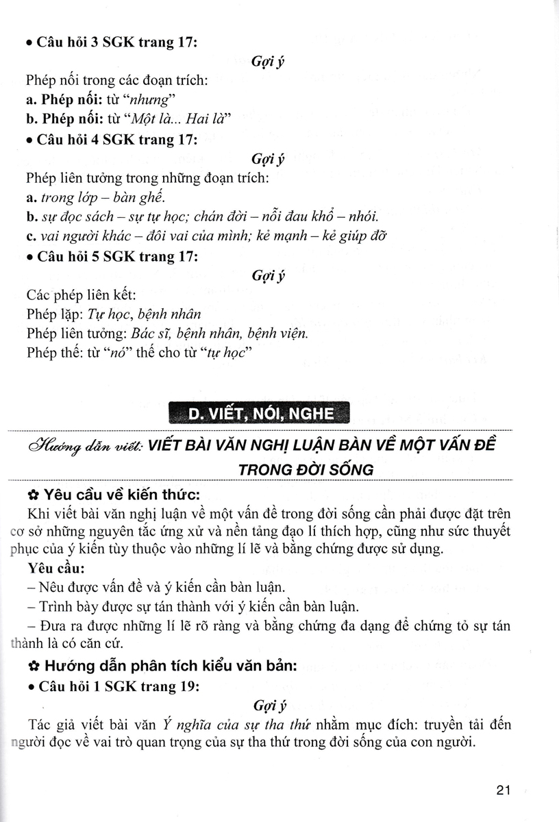 Bộ
Hướng Dẫn Học Ngữ Văn 7 - Tập 2 (Chân Trời) - Ảnh 8