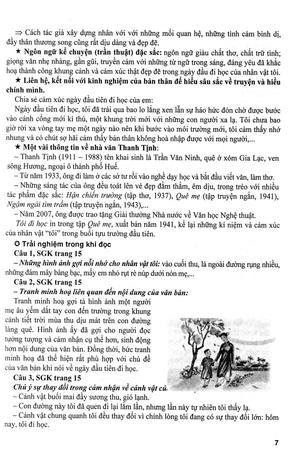 bộ hướng dẫn học tốt ngữ văn 8 - tập 1 (bám sát sgk cánh diều) - Ảnh 10