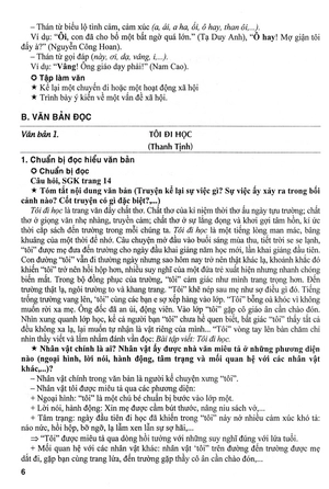 bộ hướng dẫn học tốt ngữ văn 8 - tập 1 (bám sát sgk cánh diều) - Ảnh 8
