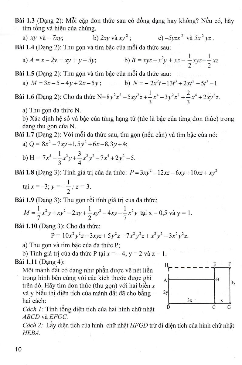 bộ hướng dẫn học tốt toán 8 - tập 1 (bám sát sgk cánh diều) - Ảnh 11
