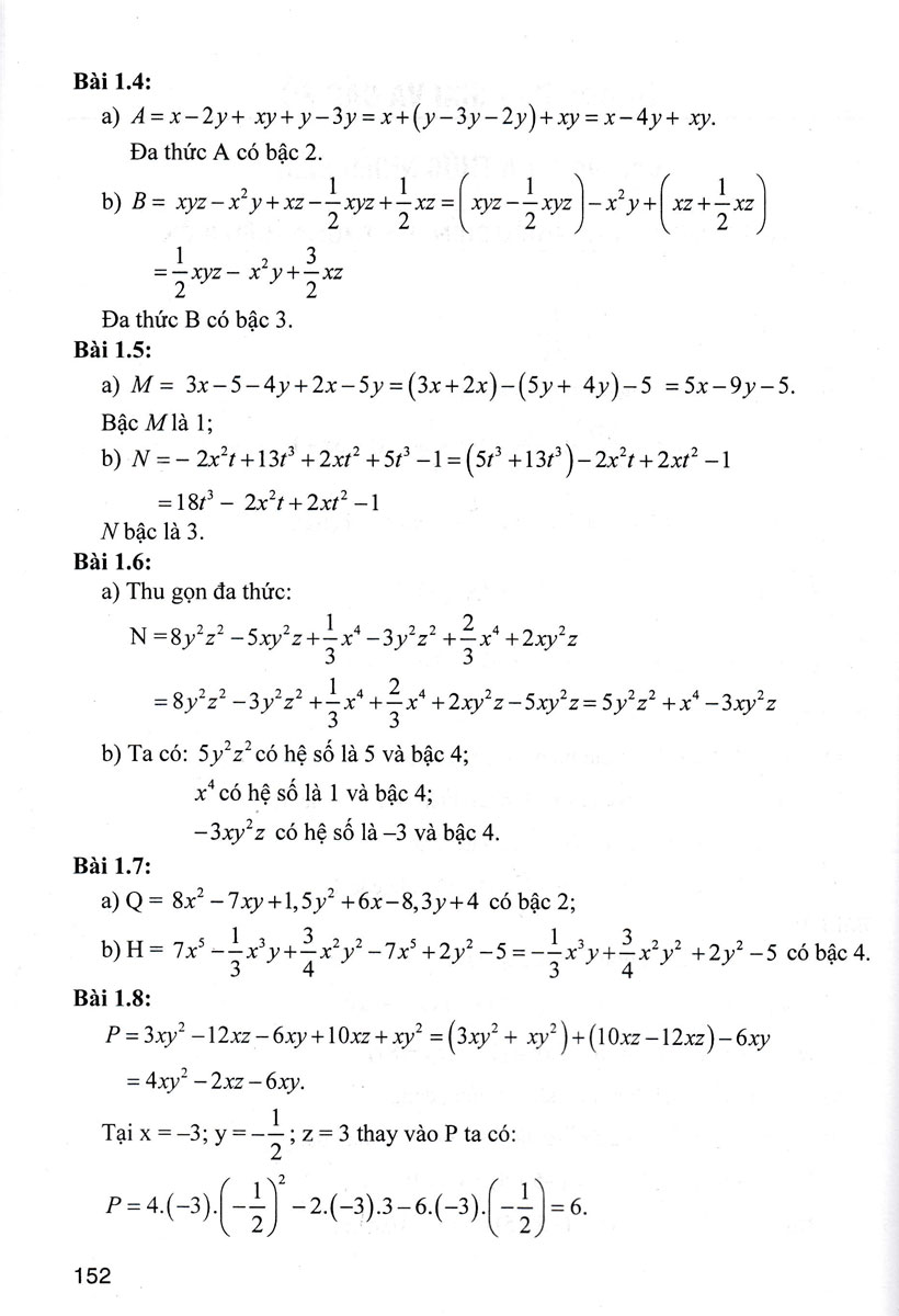 bộ hướng dẫn học tốt toán 8 - tập 1 (bám sát sgk cánh diều) - Ảnh 14