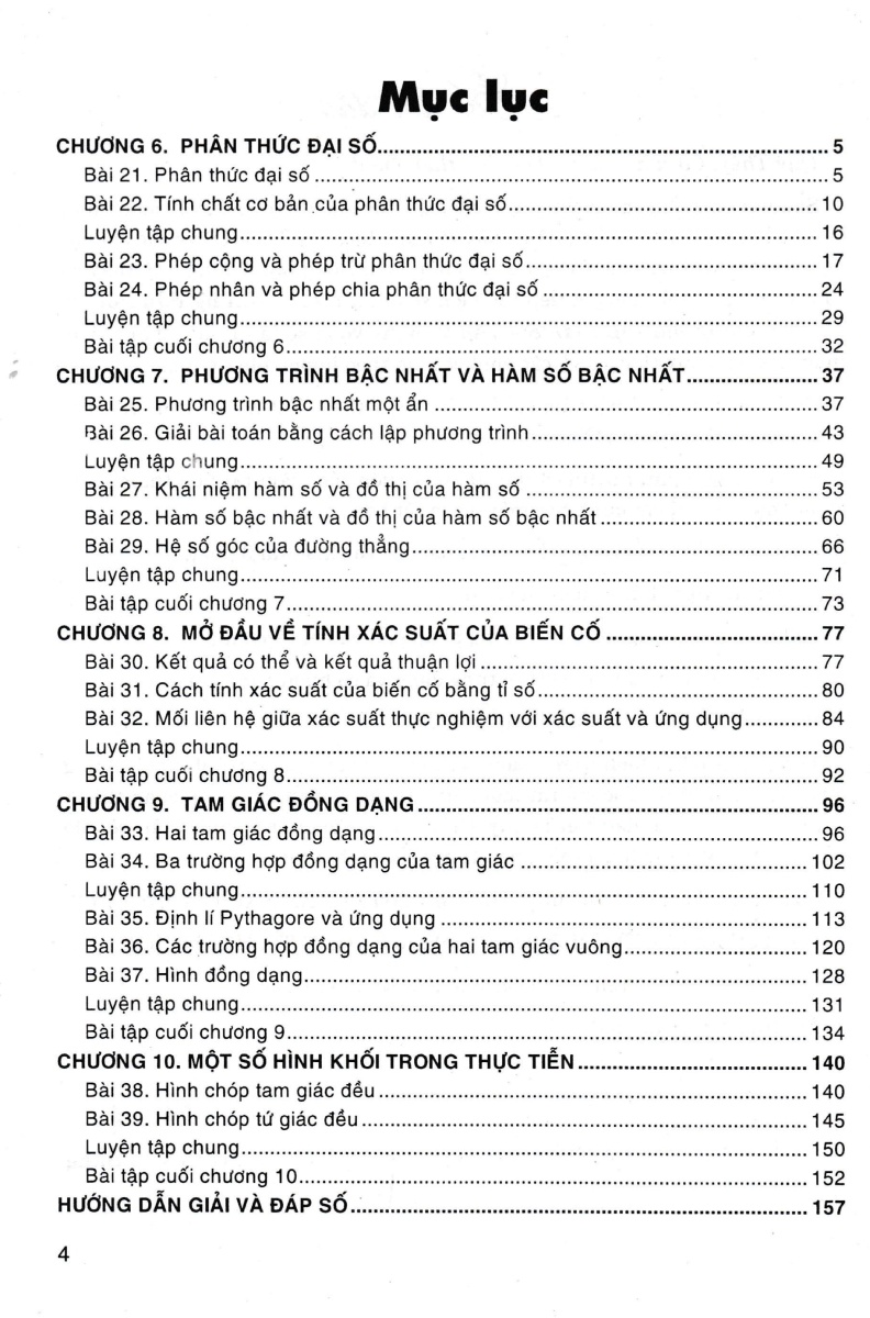 bộ hướng dẫn học và giải các dạng bài tập toán 8 - tập 2 (bám sát sgk kết nối tri thức với cuộc sống) - Ảnh 4