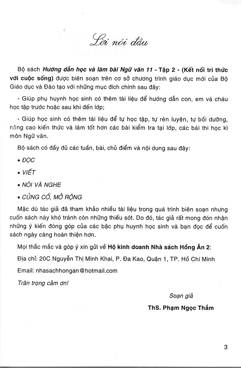 Bộ Hướng Dẫn Học Và Làm Bài Ngữ Văn 11 - Tập 2 (Kết Nối) - Ảnh 2