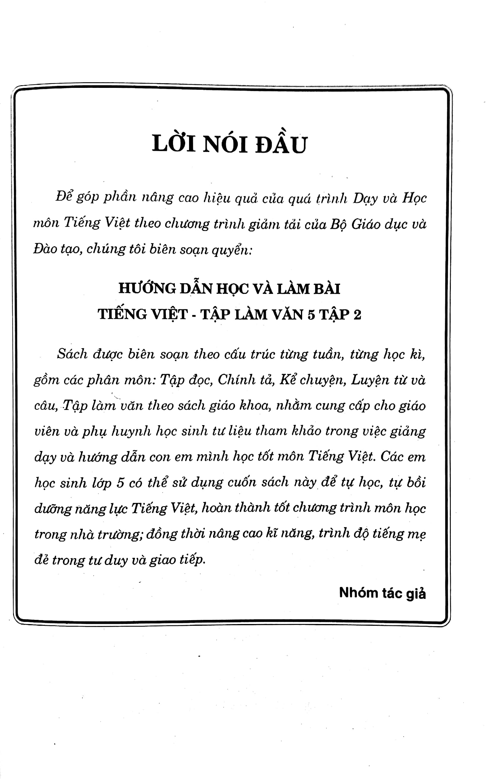 bộ hướng dẫn học và làm bài tiếng việt - tập làm văn 5 (tập 2) - Ảnh 5
