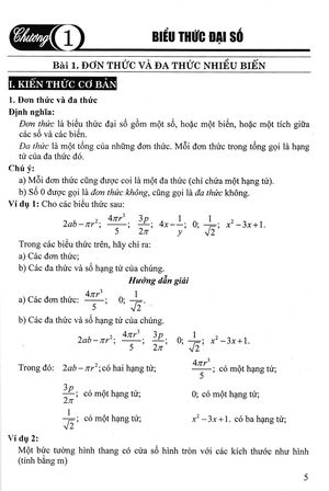 bộ hướng dẫn học và phương pháp giải toán 8 - tập 1 (bám sát sgk chân trời sáng tạo) - Ảnh 5