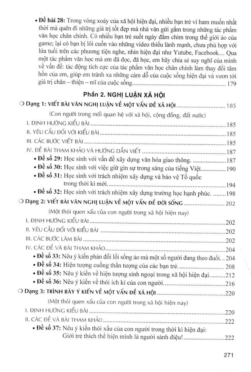 bộ hướng dẫn viết, nói và nghe các dạng văn lớp 8 - tập 2 (dùng chung cho các bộ sgk hiện hành) - Ảnh 6