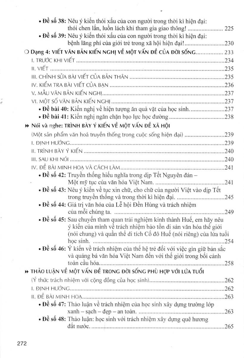 bộ hướng dẫn viết, nói và nghe các dạng văn lớp 8 - tập 2 (dùng chung cho các bộ sgk hiện hành) - Ảnh 7