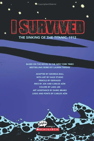 bộ i survived 1: the sinking of the titanic, 1912 - the graphic novels - Ảnh 10