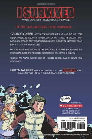 bộ i survived 1: the sinking of the titanic, 1912 - the graphic novels - Ảnh 11