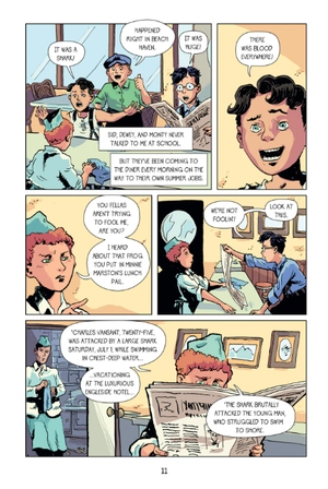 bộ i survived 2: the shark attacks of 1916 - the graphic novels - Ảnh 14