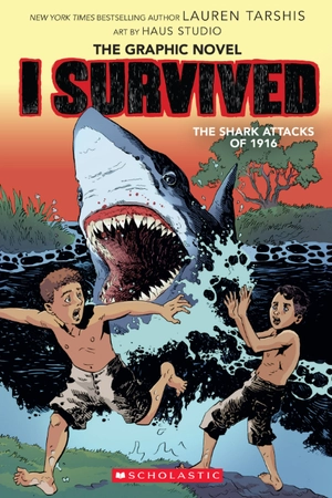 bộ i survived 2: the shark attacks of 1916 - the graphic novels - Ảnh 2