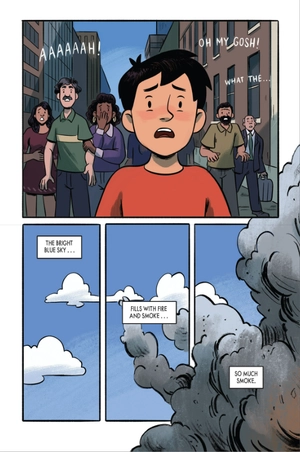 bộ i survived 4: the attacks of september 11, 2001 - the graphic novels - Ảnh 7