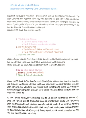 bộ ic3 spark - các ứng dụng chủ chốt - tập 1: microsoft office và microsoft word (tái bản) - Ảnh 3