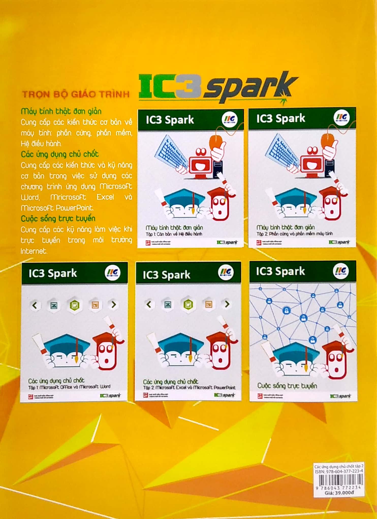 bộ ic3 spark - các ứng dụng chủ chốt - tập 2: microsoft excel và microsoft powerpoint - Ảnh 5