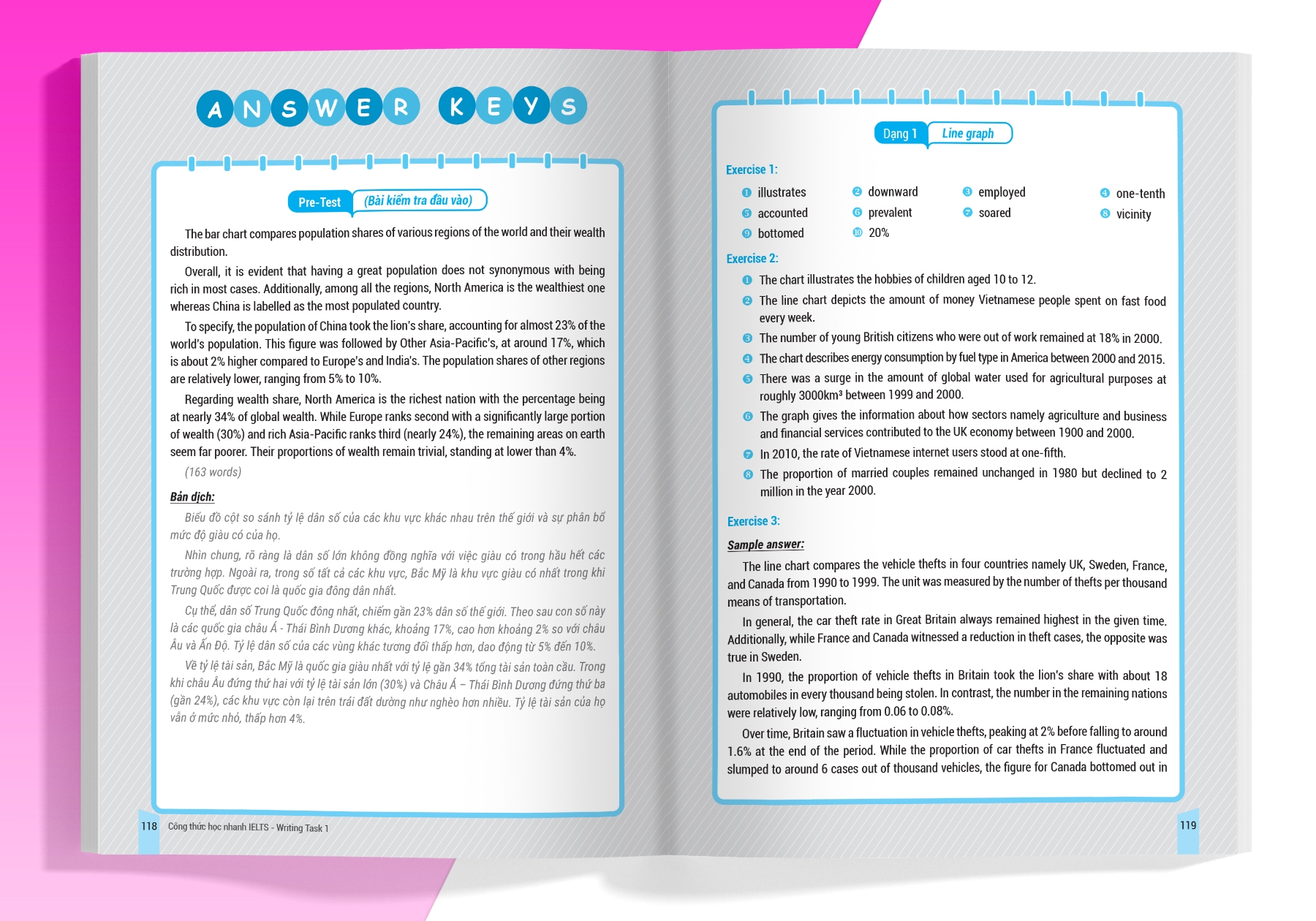 bộ ielts key writing - công thức học nhanh ielts writing task 1 - Ảnh 9