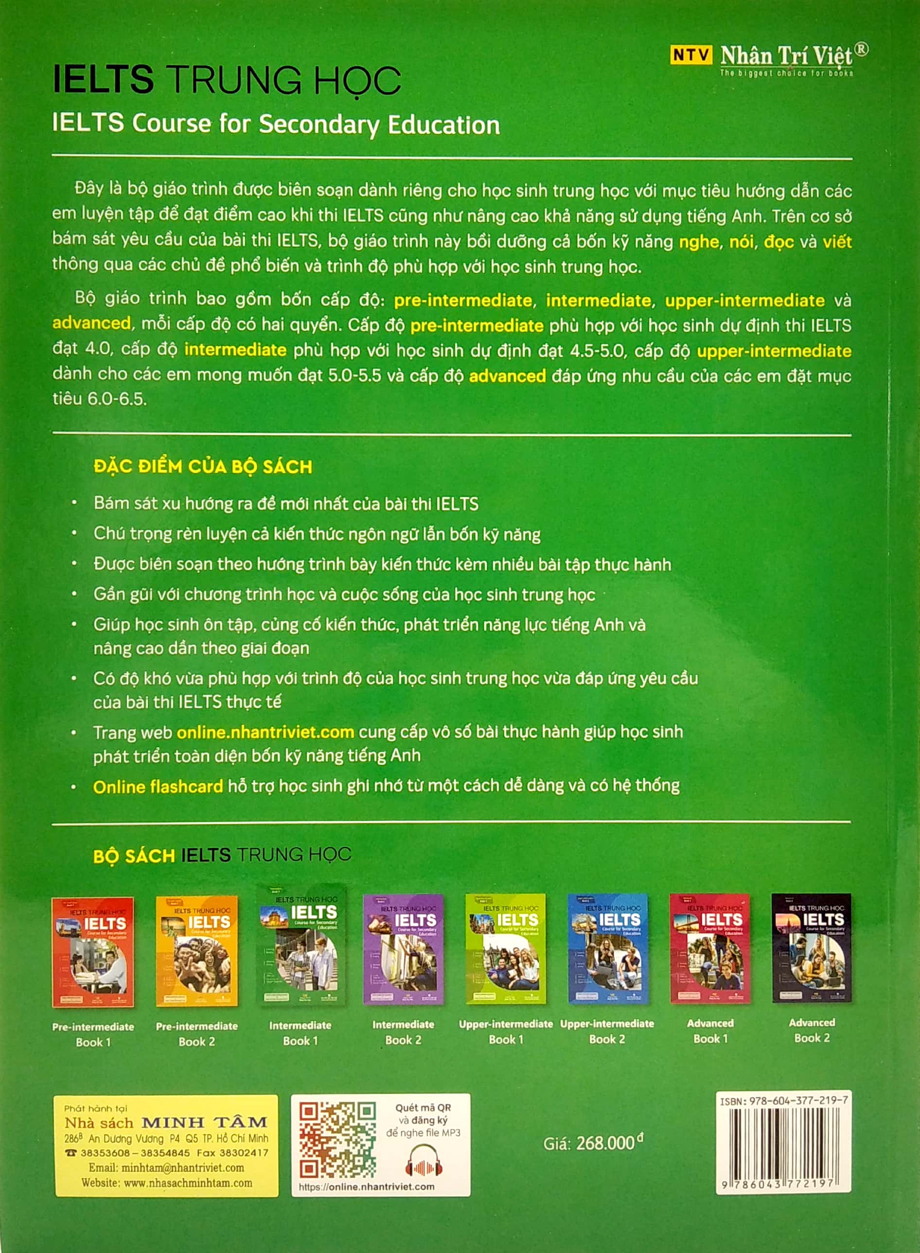 bộ ielts trung học - intermediate - book 1 - Ảnh 6