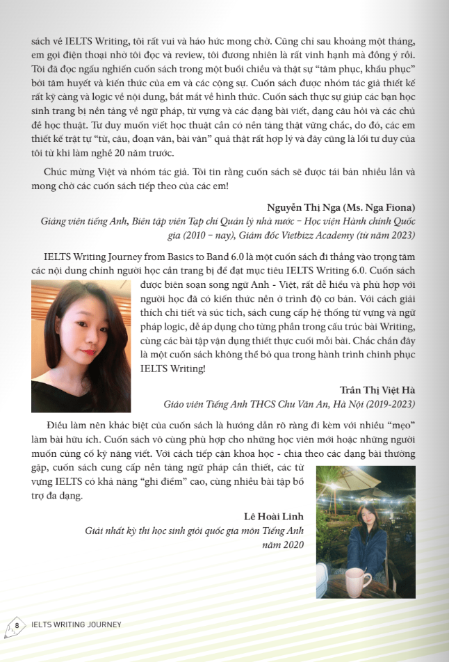 Bộ
						
										
										Ielts Writing Journey - From Basics To Band 6.0 (Tái Bản 2024) - Ảnh 7