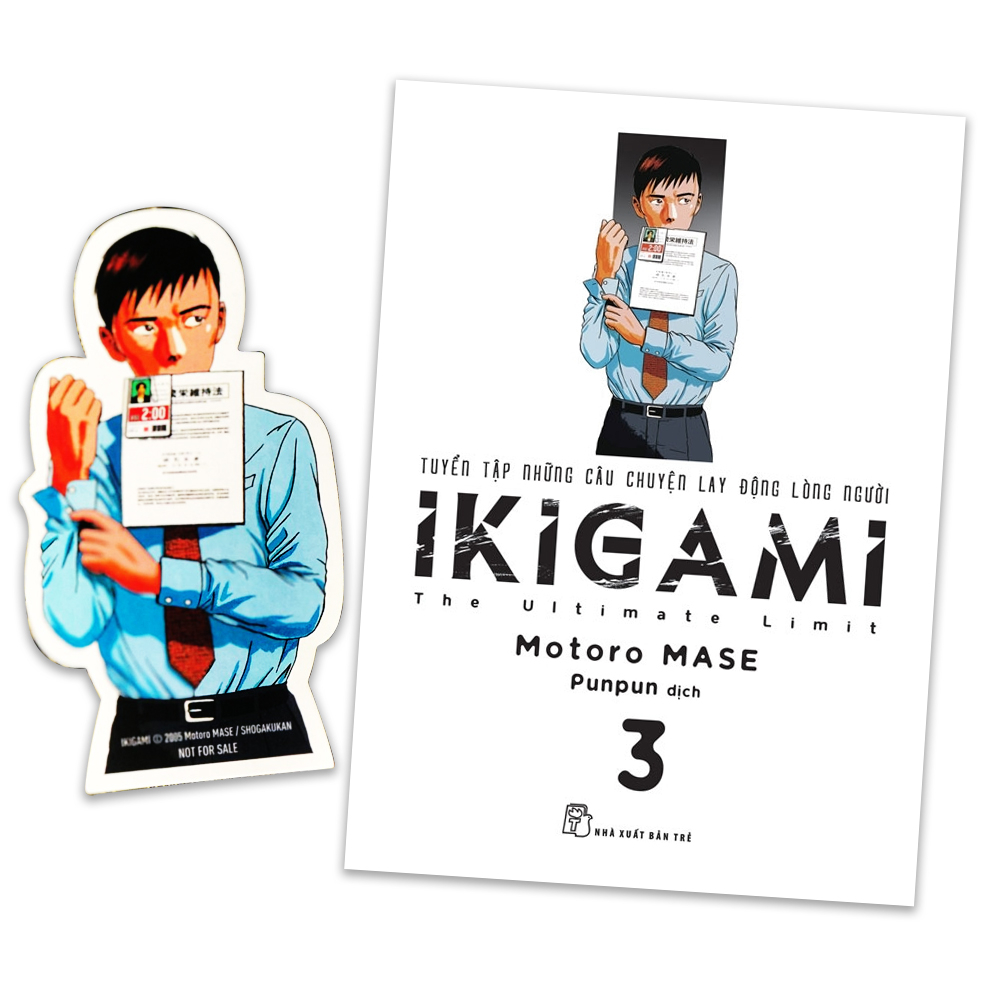 bộ ikigami - tập 3 - tặng kèm bookmark - Ảnh 3