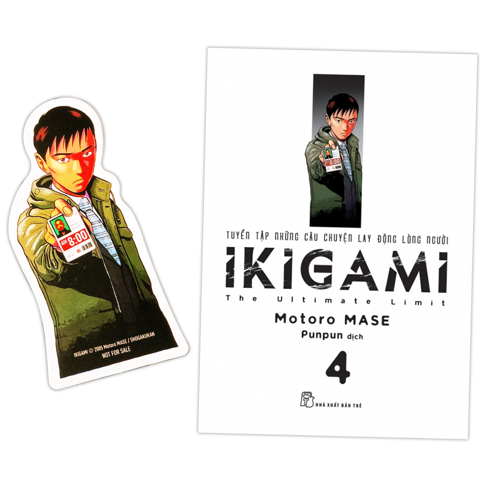bộ ikigami - tập 4 - tặng kèm bookmark - Ảnh 3
