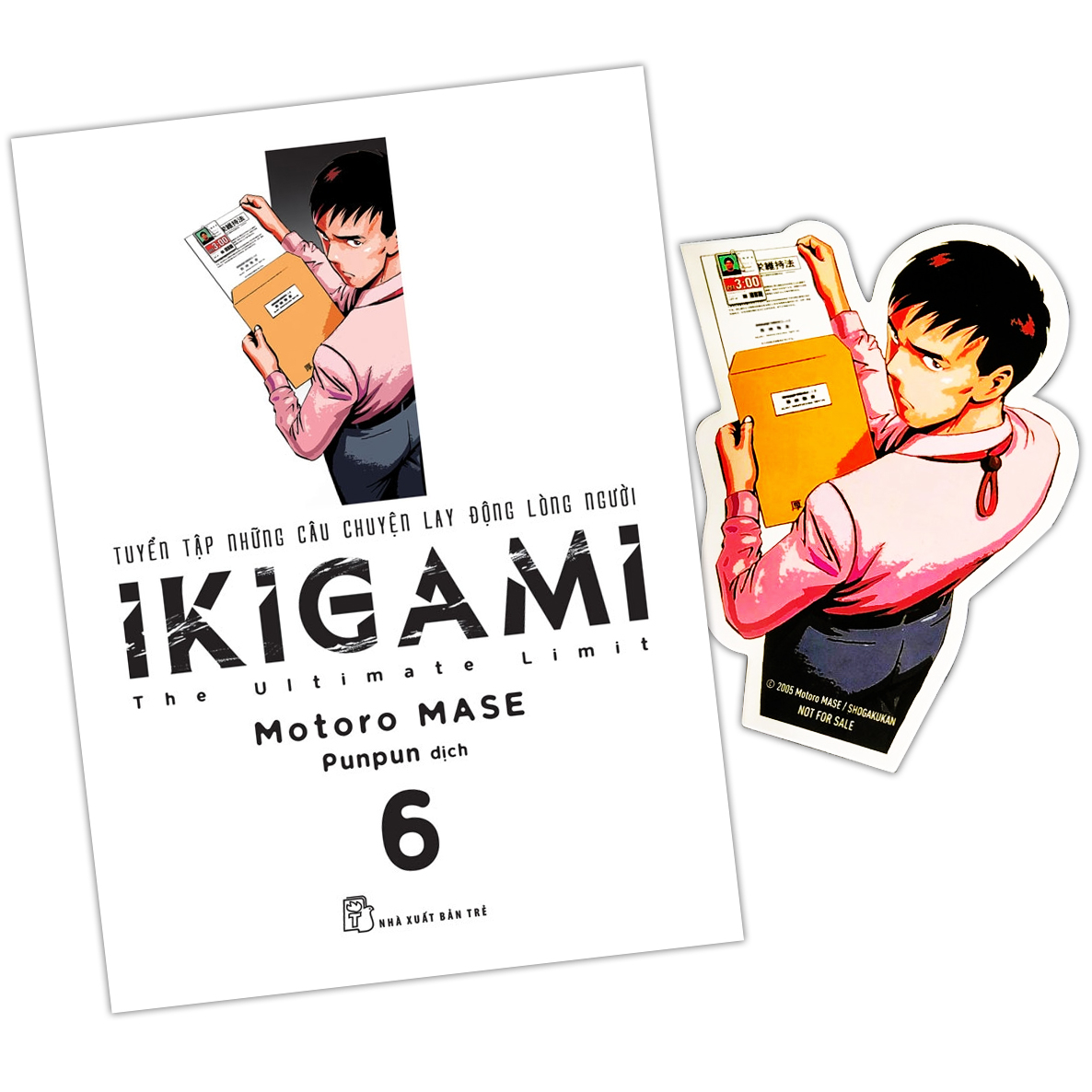 bộ ikigami - tập 6 - tặng kèm bookmark - Ảnh 3