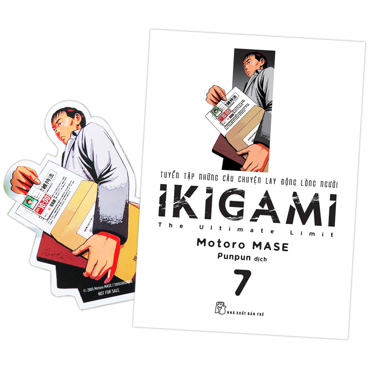 bộ ikigami - tập 7 - tặng kèm bookmark - Ảnh 3