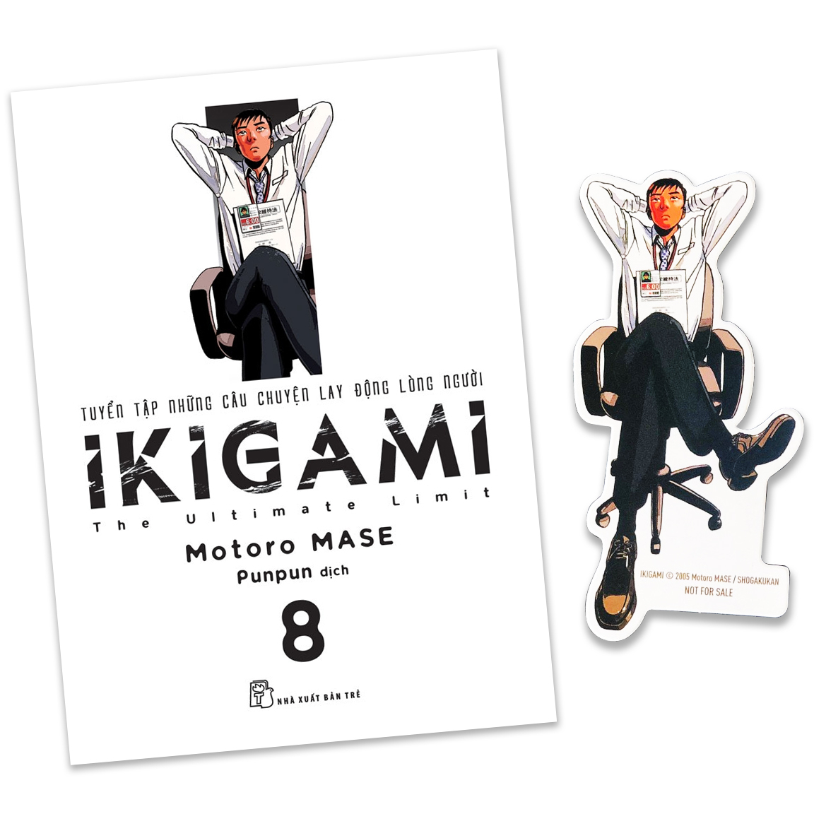 bộ ikigami - tập 8 - tặng kèm bookmark - Ảnh 3