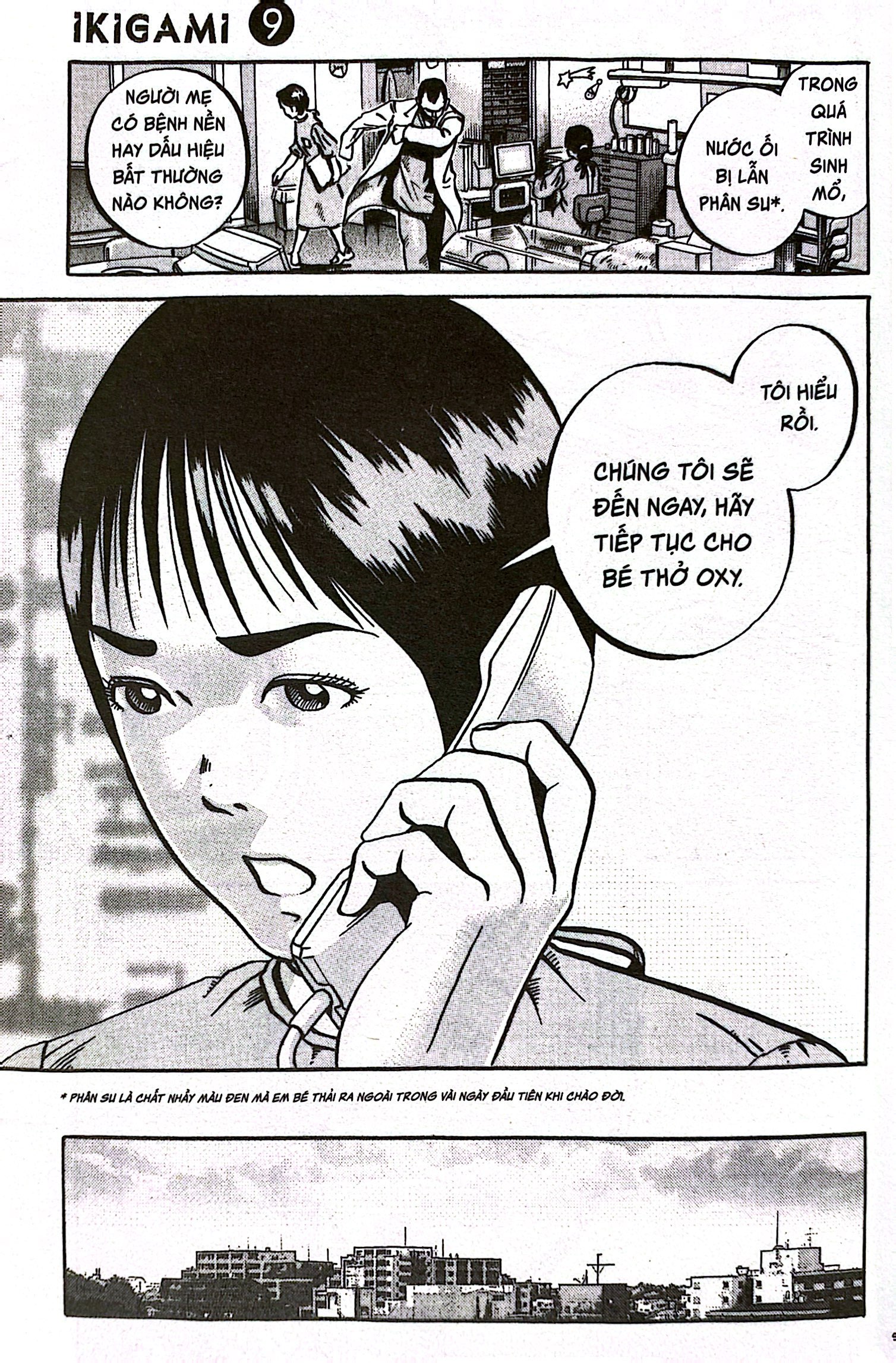 bộ ikigami - tập 9 - tặng kèm bookmark - Ảnh 8